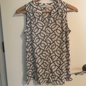 Loft Split Neck Shell